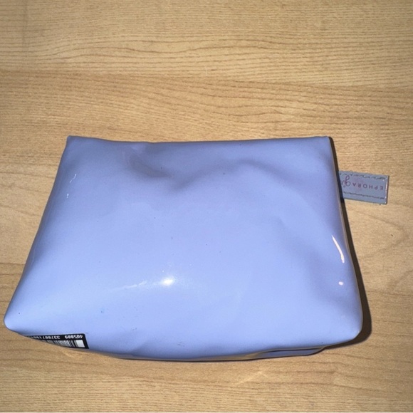 SEPHORA GIRLS Makeup Bag Small Purple Patent Leather RARE 2008 Vintage - Picture 7 of 8